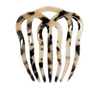 Twist Pettine Laterale Dei Capelli Scava Fuori 7 Denti Acetato Antistatico Tornante Tartaruga Vintage Per Shell Barrette C