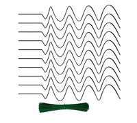 Twist Stake, Climbing Plant Support, 16,93 x 2,76 in metallo stakes, Wind-Resistant Structure, Authentic Rustproof for Vines, Vegetables, Flowers, Outdoor Gardening