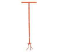 Twist Tiller Manual, Hand Tiller Garden Claw, Manual Rotate Tiller, Stainless Steel Garden Claw Cultivator for Effortless Soil Preparation in Flower Beds and Vegetable Gardens