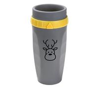 Twist-Top Cup - Borraccia girevole da 300 ml, con cannuccia, a prova di perdite, portatile, con tappo a vite, per ragazze, uomini, donne