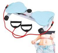 Twist Waist Disc Board, Balance Board Strumento per il Fitness Macchina per l'allenamento Addominale Massaggio ai Piedi Perdita di Peso Tavola per Esercizi di EquilibrioBlue,12x53x33cm