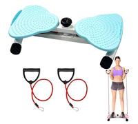 Twist Waist Disc Board, Torsione Della vita Attrezzature per l'allenamento, Attrezzatura Sportiva Esercizio Aerobico Massaggio del Piede Body Shaping Twist Waist Machine Blue,12x53x33cm