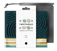 Twistangle Set Giocattolo Montessori per Bambini, per la Calma e il Relax, Tavola Sensoriale, Giocattolo Antistress e per l'Apprendimento, Compatto per Viaggi, Creativo e per la Concentrazione