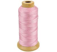 Twisted Nylon Line Twine String Cord per la Marcatura di Giardinaggio Progetti Fai da te Crafting Massoneria (Rosa, 1mm-656 feet)