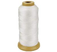 Twisted Nylon Line Twine String Cord per la Marcatura di Giardinaggio Progetti Fai da te Crafting Massoneria (Bianca, 1mm-656 feet)