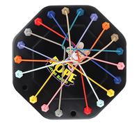 Twisted Rope Puzzle Game, Interactive Brain Teaser, Logic Strategy Board, Engaging Hand-Eye Coordination, Portable Travel-Friendly Design, Family Gathering Kids Play