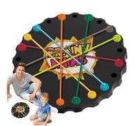 Twisted Rope - Puzzle in ABS, 23 x 23 cm, giocattolo strategico interattivo, Brainy Knots 10 cord, gioco di Brain Teaser Puzzlê per la percezione spaziale