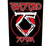 Twisted Sister - Logo Circolare - Patch Posteriore - Nuovo - Musica BP1327
