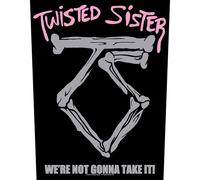 Twisted Sister - Non Ci Prenderà - Patch Retro - Nuovo Di Zecca - Musica BP1328