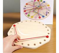 Twisted String Puzzle - - Untying - Gioco di abilità, risoluzione dei problemi Mind Teaser Board per ragazze | Fun Cognitive Skill Development Toy per bambini in età prescolare