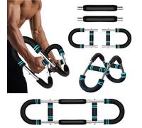 Twister - Attrezzo per allenamento braccia, regolabile a forma di U, per braccia e cosce (30-50 kg/70-110 lb), portatile Power Twister con design rimovibile, attrezzo per l'allenamento per casa