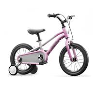 Twister - Bicicletta per bambini di età compresa tra 2 e 8 anni, 12 - 18 pollici, bicicletta per bambini con ruote di supporto, freno a mano e cestino, bicicletta per bambini (rosa, 14 cm)