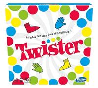 Twister, divertente gioco di equilibrio da tavolo, per 2+ giocatori, versione francese