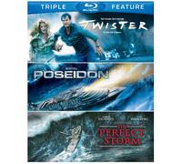 Twister / Poseidon / The Perfect Storm (Triple Feature) (Blu-ray) Helen Hunt