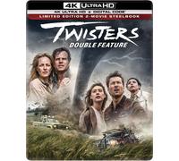 Twisters Double Feature - Limited Edition 2-Movie Steelbook 4K (4K UHD Blu-ray)