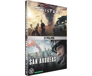 Twisters + san andreas (DVD) Lee Isaac Chung Glen Powell Brad Peyton