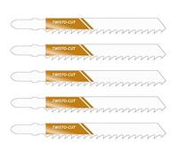 TWISTO-CUT - Lame per seghetto alternativo per legno, tipo H 40 S (T144D), 5 pezzi