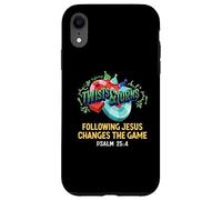 Twists trasforma VBS seguendo Gesù cambia il gioco Salmo 25 4 Custodia per iPhone XR