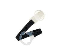 Twistshake 78103, Catena Portaciuccio in Tessuto e Silicone, Nero