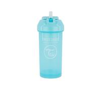 Twistshake Bicchiere Sippy Baby con Cannuccia - 360ml | Bottiglie D'acqua per Bambini a Prova di Perdite | Tazza Antigoccia per i più Piccoli | Tazza di Cannuccia Senza BPA | Azzurro