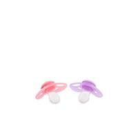 Twistshake Ciuccio ortodontico per neonati, senza BPA, BPF, BPS, 6+ mesi, rosa pastello/viola pastello