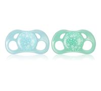 Twistshake Orthodontic 6m+ ciuccio Blue+Green 2 pz