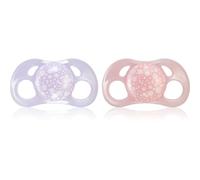 Twistshake Orthodontic 6m+ ciuccio Pink+Purple 2 pz