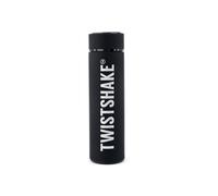 Twistshake Per alimenti per bambini, in acciaio inox, per bevande calde e fredde, nero, 420 ml