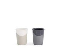 Twistshake Tazza, nero/bianco, 6+ mesi/170 ml, 2 pezzi