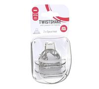 Twistshake Set di 2 Tettarelle per Biberon - 4+ mesi