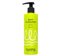 Twisty Born To Bounce Shampoo per Capelli Ricci 280 ml - Shampoo Professionale Idratante con Urea e Acido Lattico, per Donne, Prodotti per Capelli Ricci Naturali
