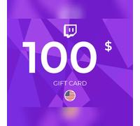 Twitch Gift Card 100 USD Key - UNITED STATES