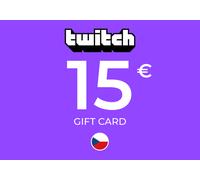 Twitch Gift Card 15 EUR Key - CZECH REPUBLIC
