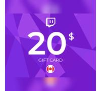 Twitch Gift Card 20 CAD Key - CANADA