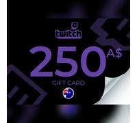 Twitch Gift Card 250 AUD Key - AUSTRALIA