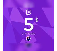 Twitch Gift Card 5 AUD Key - AUSTRALIA