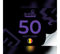 Twitch Gift Card 50 EUR Key - BELGIUM