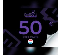 Twitch Gift Card 50 EUR Key - LUXEMBOURG