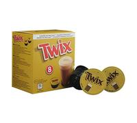 Twix Pods bevanda in polvere, bevanda al cacao, bevanda al cioccolato, Twix bar, compatibile Dolce Gusto, capsule caffè, 8 capsule