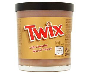 TWIX Spread with Crunchy Biscuit Pieces 200g, 1 pezzo