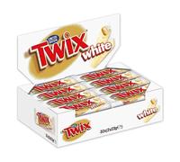 Twix White Snack Ricoperto di Cioccolato Bianco Espositore gr.46x32