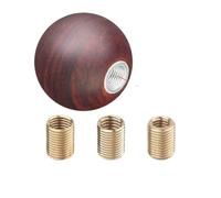 Twixral Modifica del pomello cambio per auto, rotondo personalizzato | Design elegante in legno, universale per vestibilità, facile installazione per la maggior parte dei veicoli.