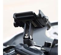 Twixral Supporto per navigazione GPS Moto per Smart Phone Navigation Mount Bracket Adapter Mounting Holder Per BMW C400X C 400 X 2019(D'argento)