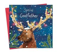 Twizler Biglietto di Natale per padrino - addio al celibato - Biglietto di Natale per padrino
