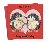 Twizler - Biglietto di San Valentino divertente con ricci, divertente biglietto di San Valentino, divertente biglietto di San Valentino, divertente biglietto di San Valentino per lei