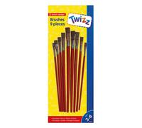 Twizz 69004 Brush Set of 9, Multi-Colour