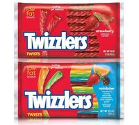 Twizzlers Rainbow & Strawberry Twists - Concediti il gusto con una confezione da 2 di Rainbow & Strawberry Twists da 16 oz
