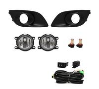 TWMEU Fari Fendinebbia Anteriori Per Suzuki Per Swift 2011-2017 Cablaggio Luci Diurne A LED Per Auto Interruttore Impermeabile Faro Fendinebbia Anteriore(LED YELLOW)