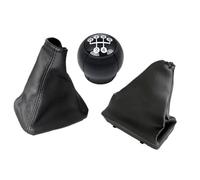 TWMEU Manopola Cambio Auto Per OPEL Per CORSA C (01-06) Per TIGRA B (04-12) Per COMBO C (01-11) Cuffia Pomello Cambio Auto Cuffia Freno A Mano Pomello Cambios(3PCS)
