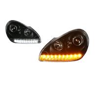 TWMEU Per Cayenne 955 2003-2007 Fari A LED Full LED DRL Gruppo Fari Per Auto Segnale Accessori Per Auto Modificati Gruppo Fari Anteriori Assy